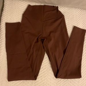 Balance Athletica Burgundy Leggings